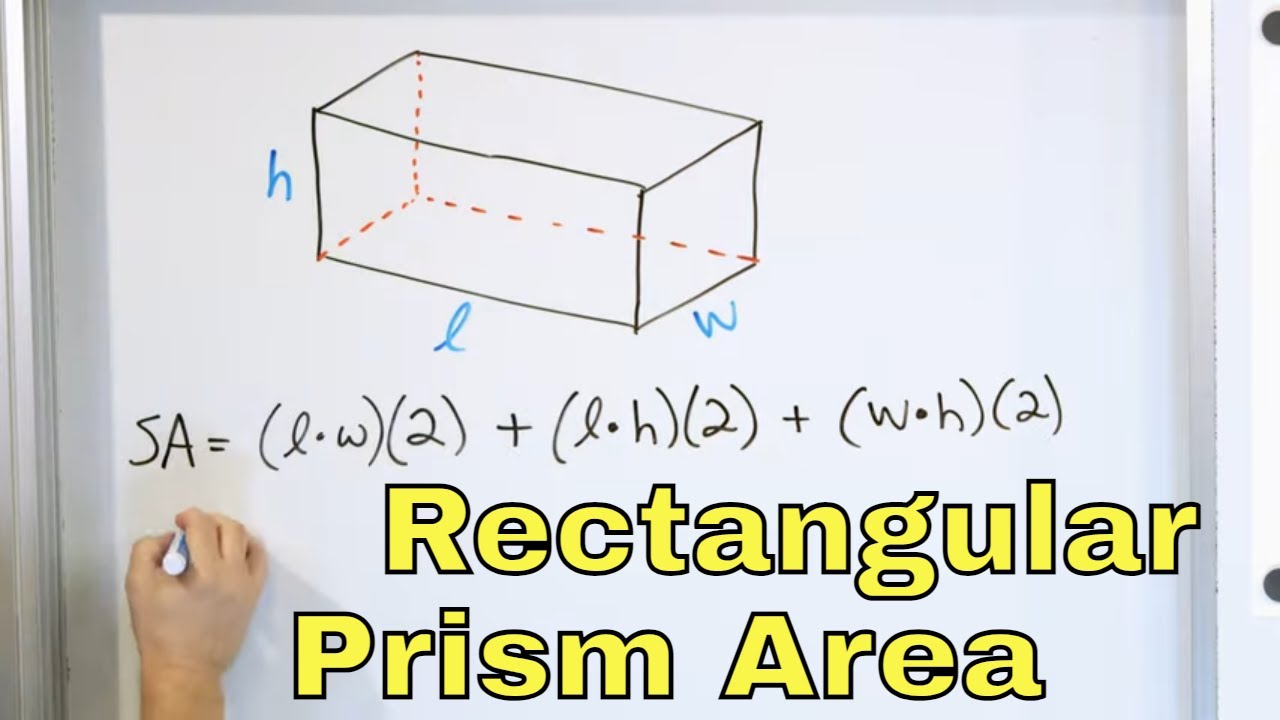 Prism Surface Area Diagram