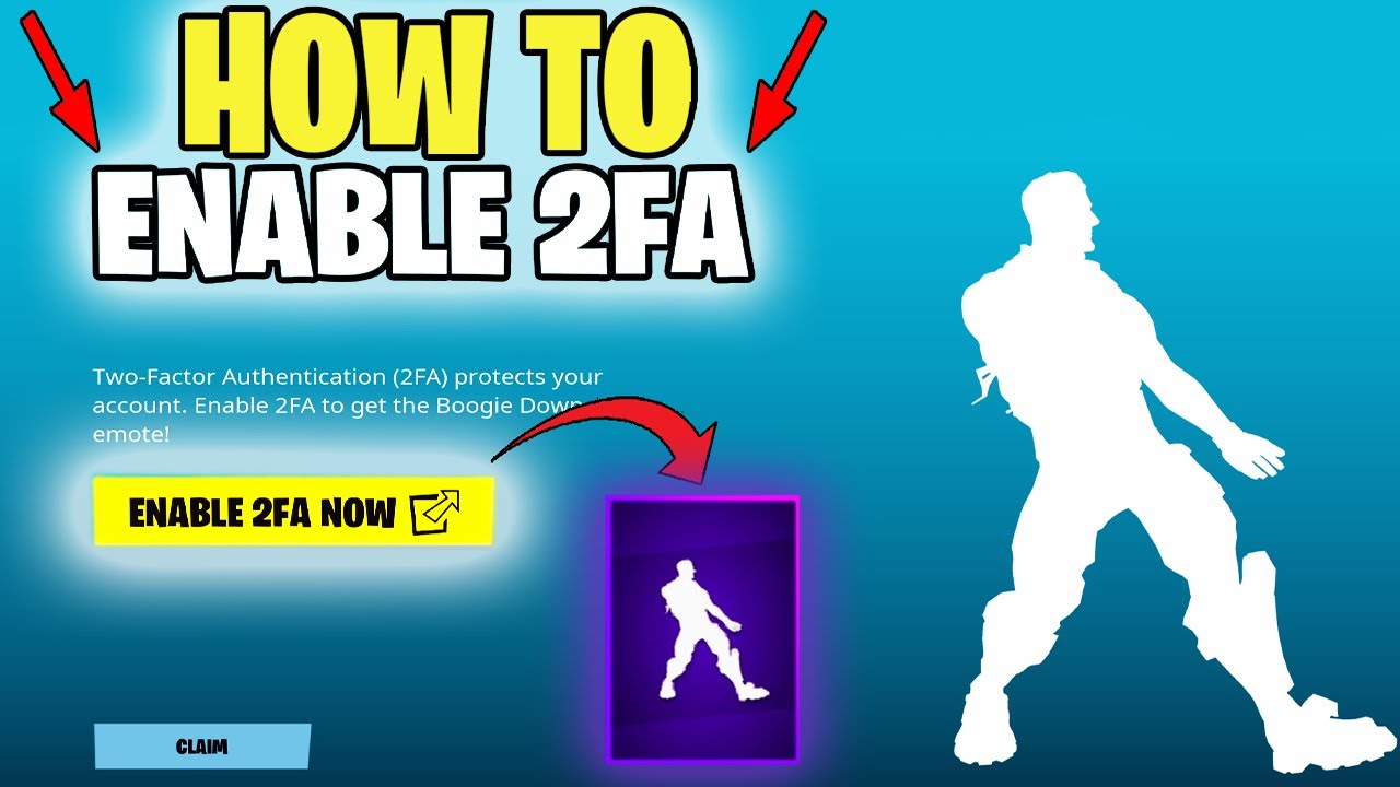 How to enable 2FA on Fortnite