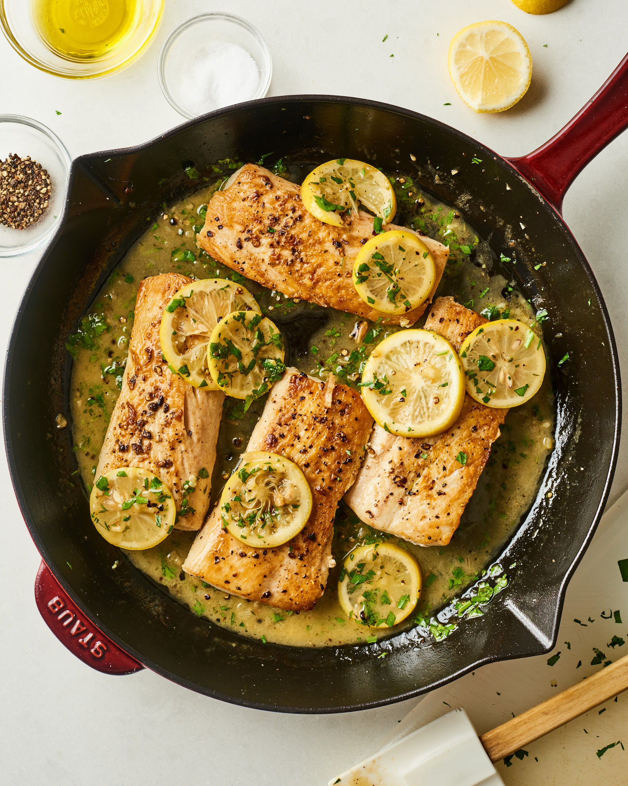 Perfectly cooked Mahi Mahi