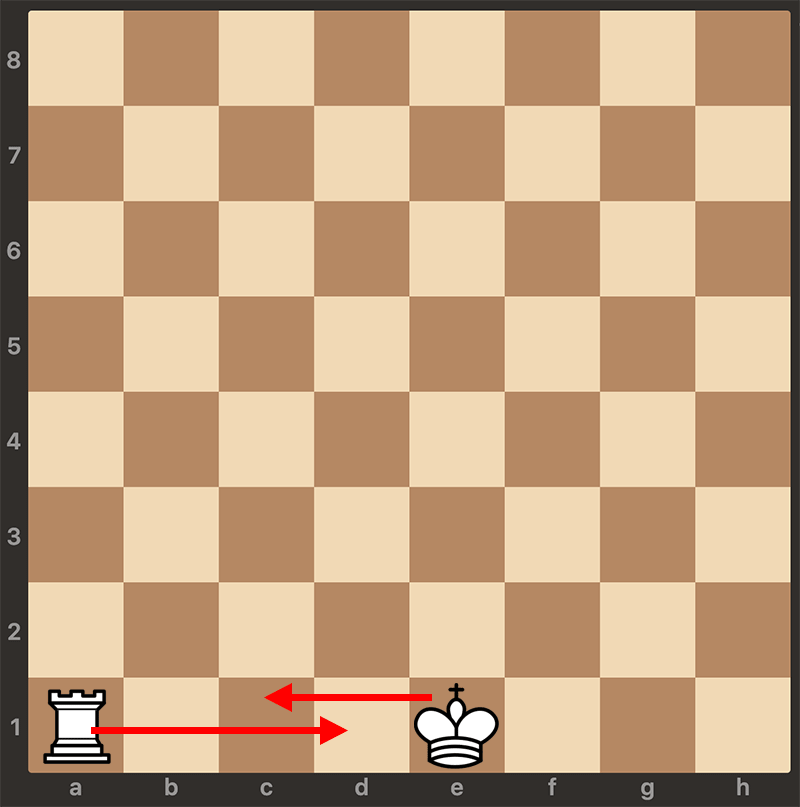 How to Castle in Chess GIF