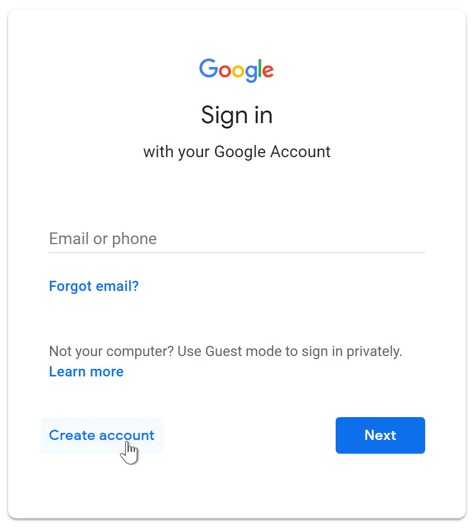 How to Make a Gmail Account