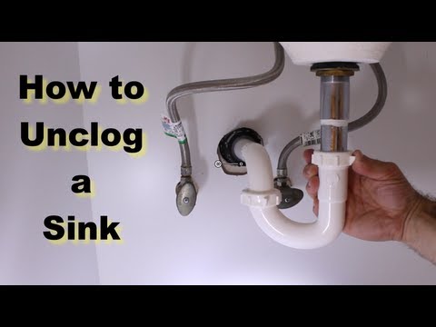 Tips for Unclogging Bathroom Sink