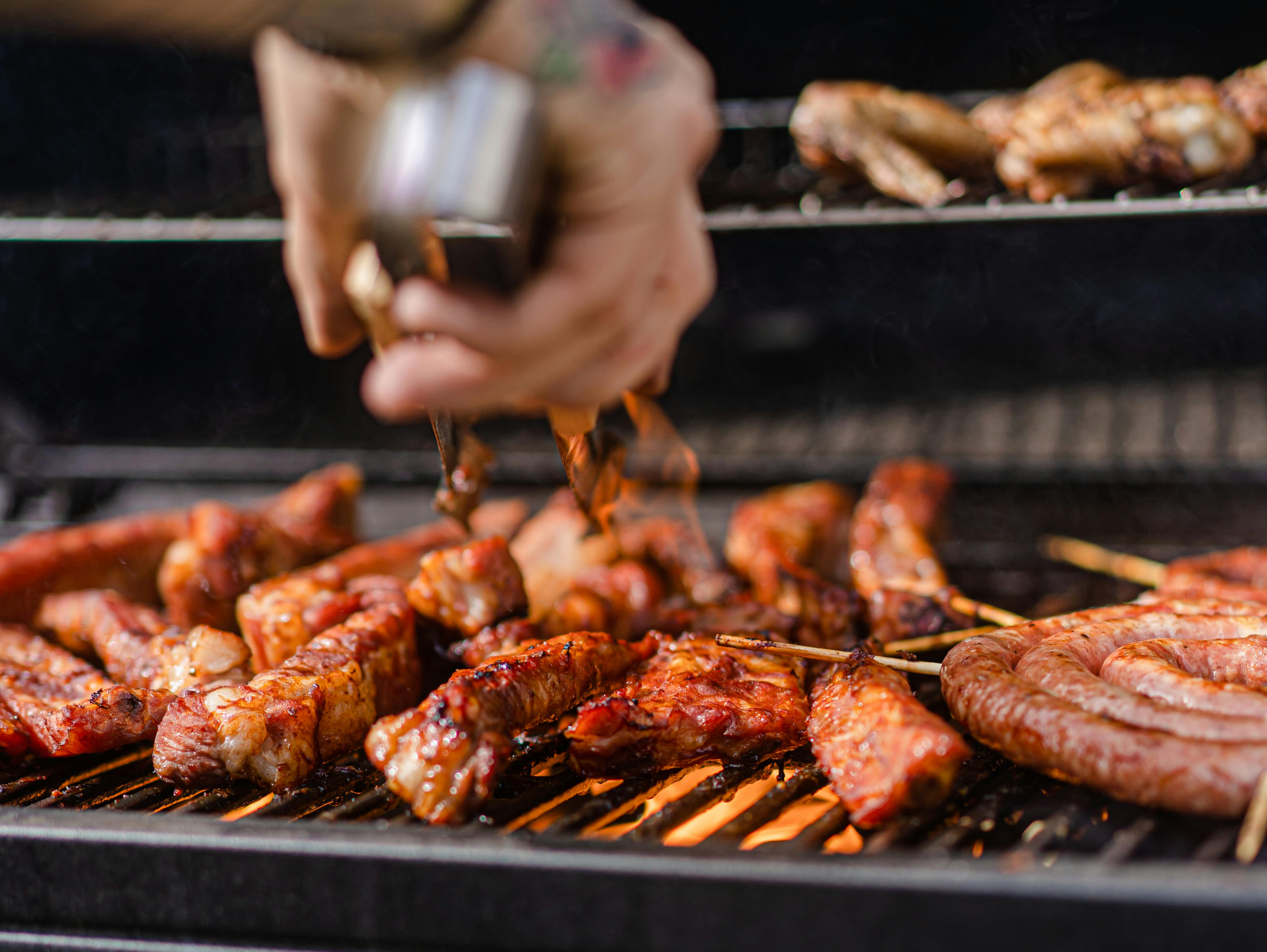 Grilling Ribs