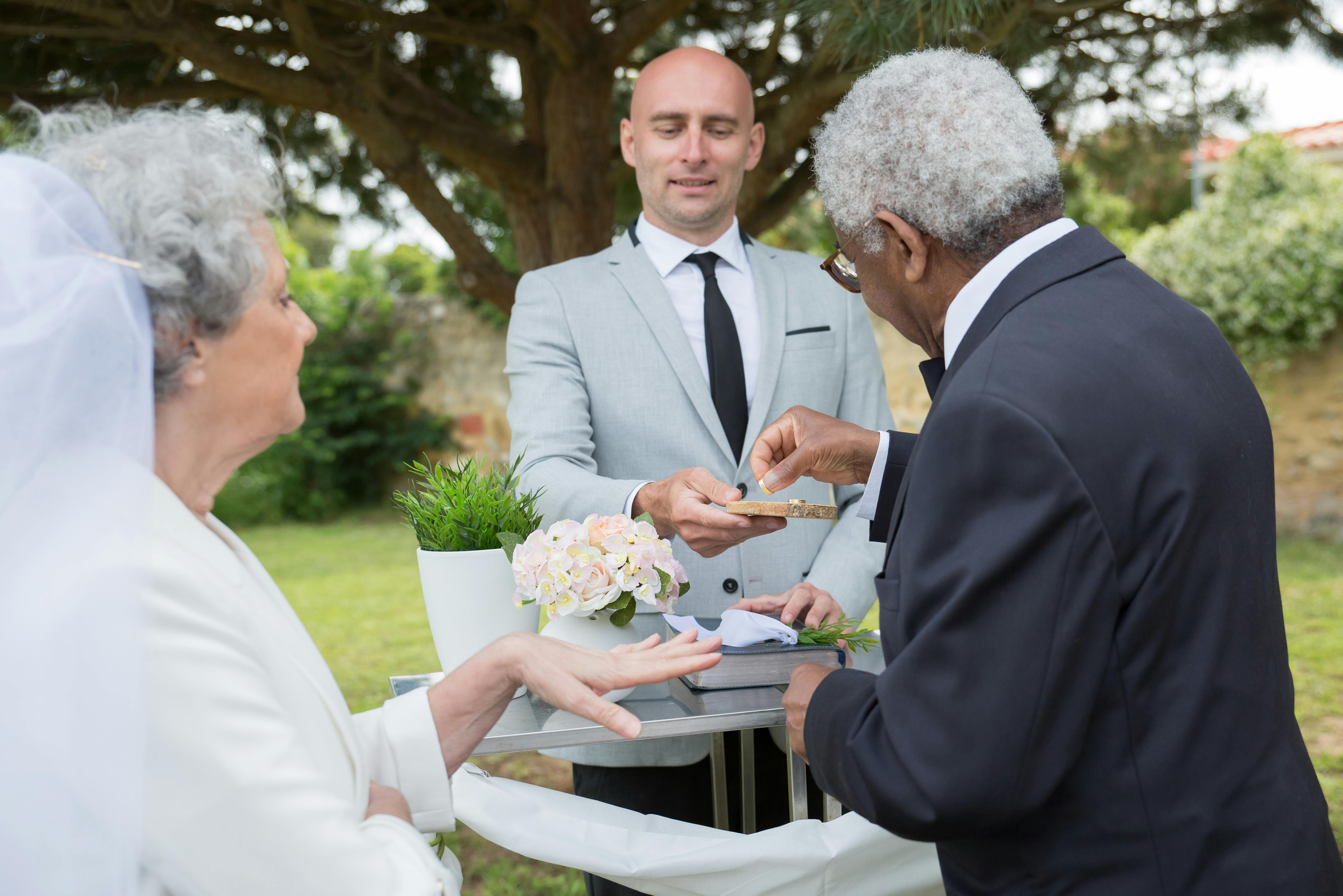 Officiating a Wedding